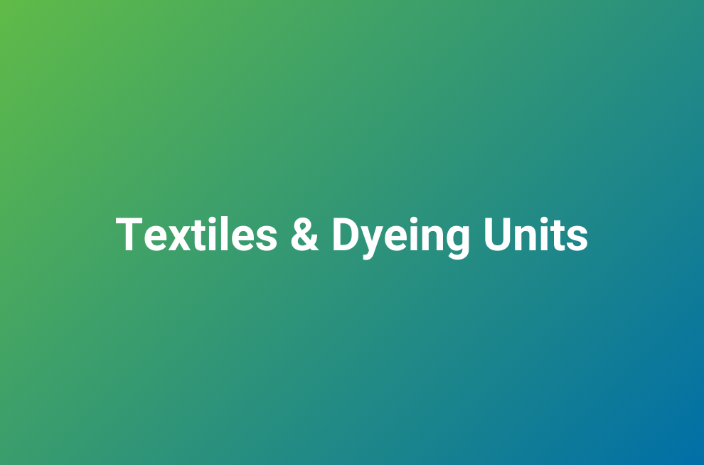 Eliminating Toxic Risks with Powerful Textile Wastewater Treatment